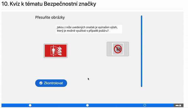 Ukázka BOZP kurzu